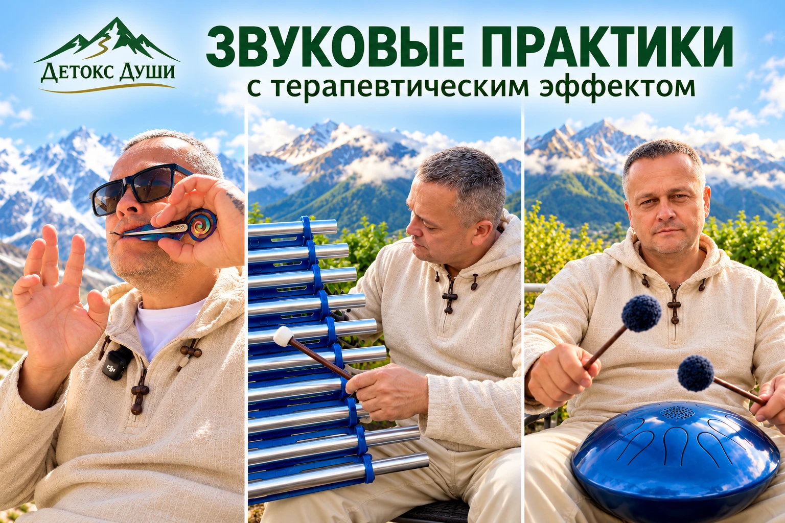 Звуковые практики в горах